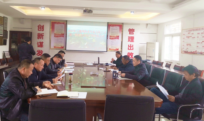 公司召开2023年第一季度安全生产工作会议