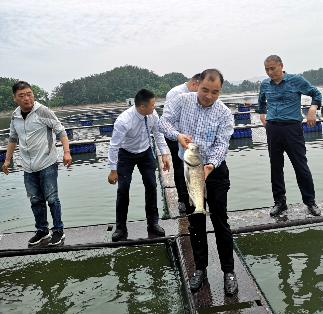岸香国际控股集团莅临DB视讯官网考察指导